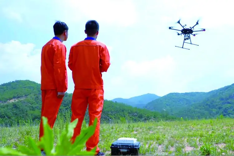 贡觉无人机倾斜摄影巡检拍摄